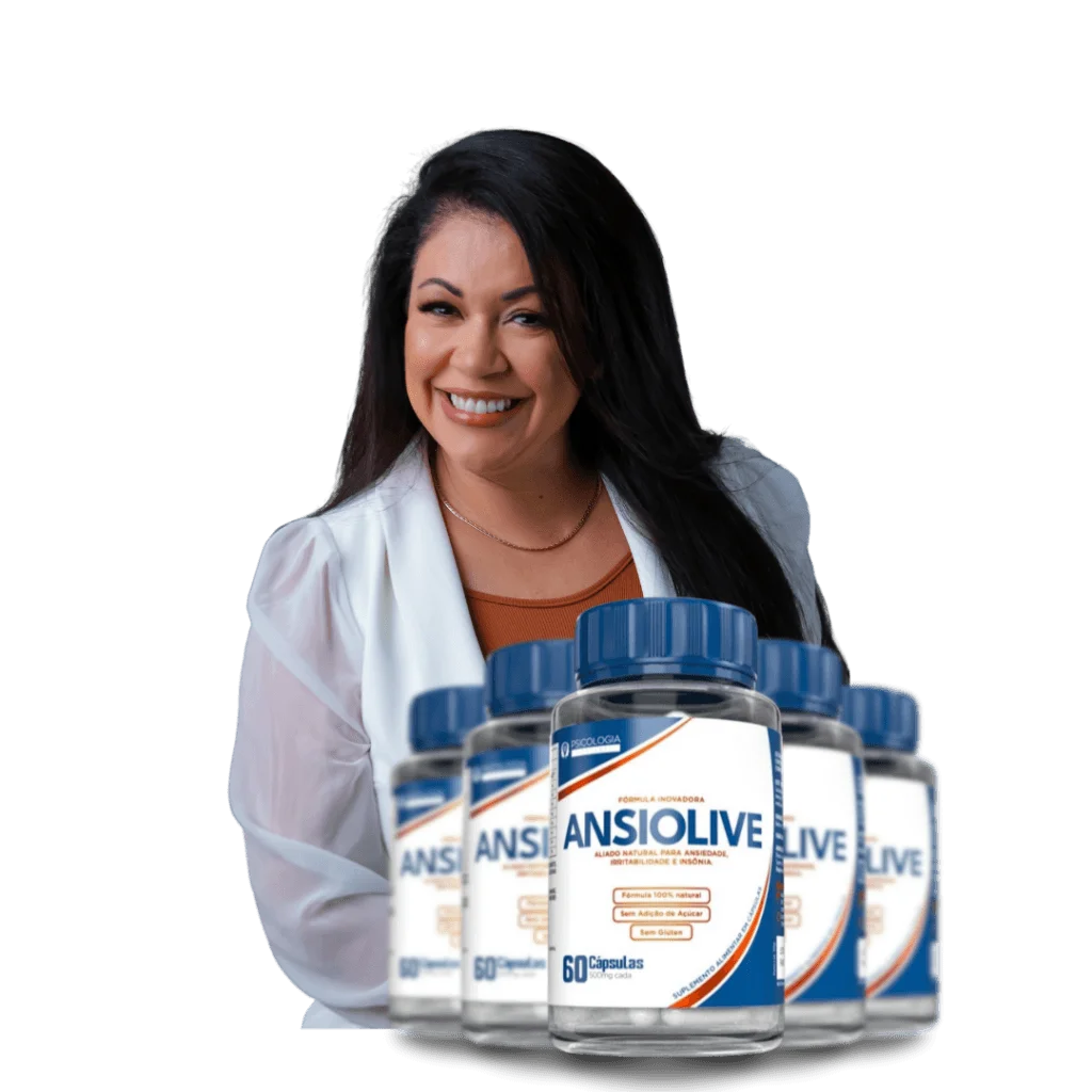 Dra. Daniela e produto Ansiolive